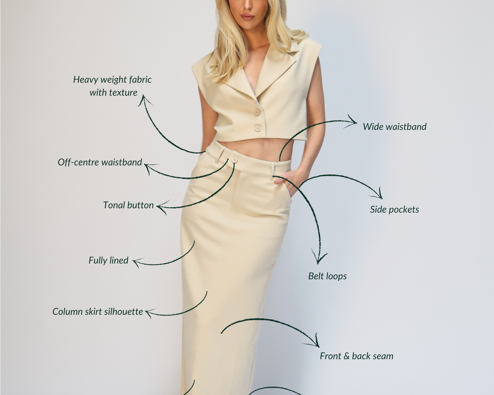 DETAILS : THE BEST SELLING MAXI SKIRT