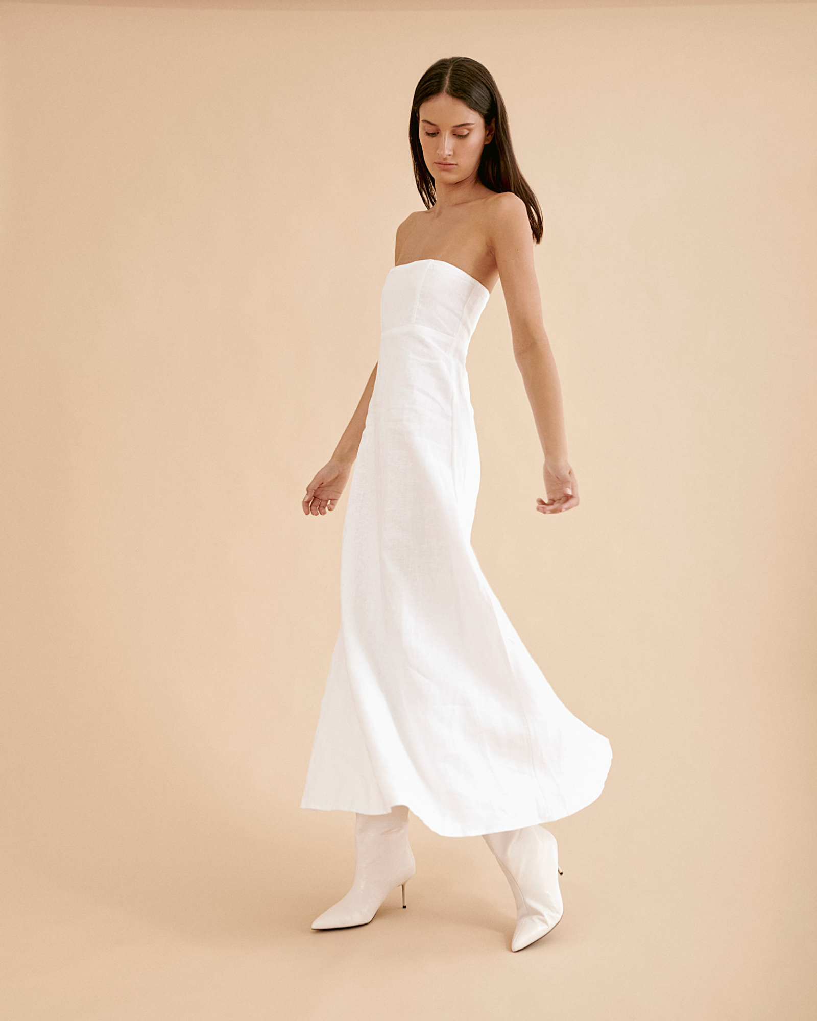 Strapless maxi dress canada outlet