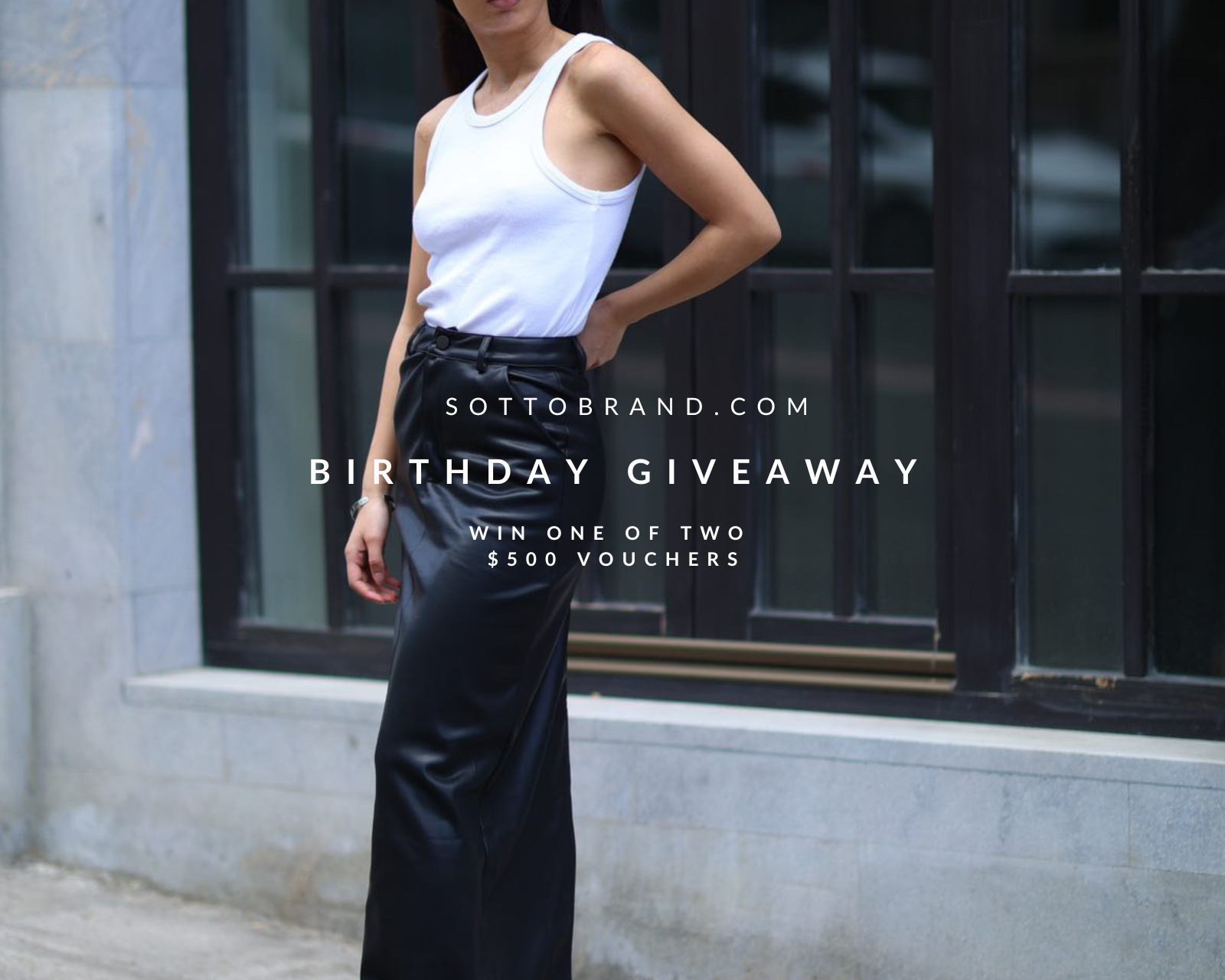 SOTTO'S BIRTHDAY : GIVEAWAY